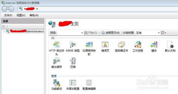 如何添加Internet信息服务（IIS）管理器